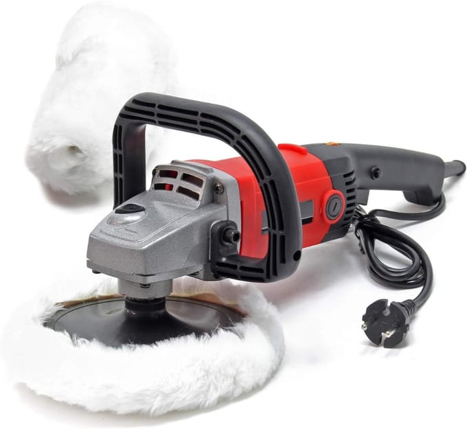 AMA® Polijstmachine Auto - Polijstmachine - Polijstset - Polijstmachine - Rood