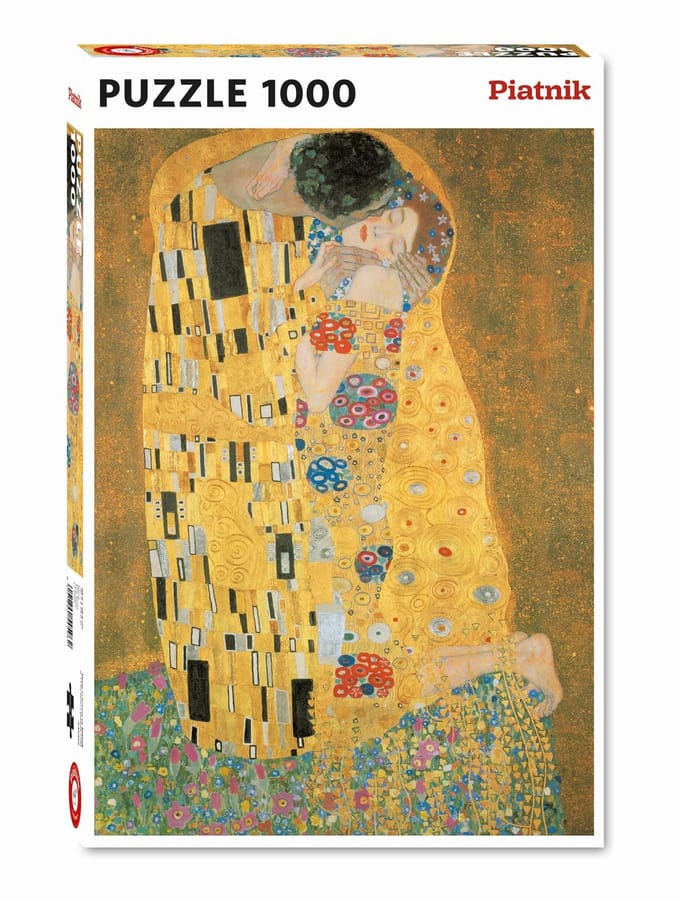 Piatnik Puzzel De Kus, Klimt, 1000 st. Piatnik.