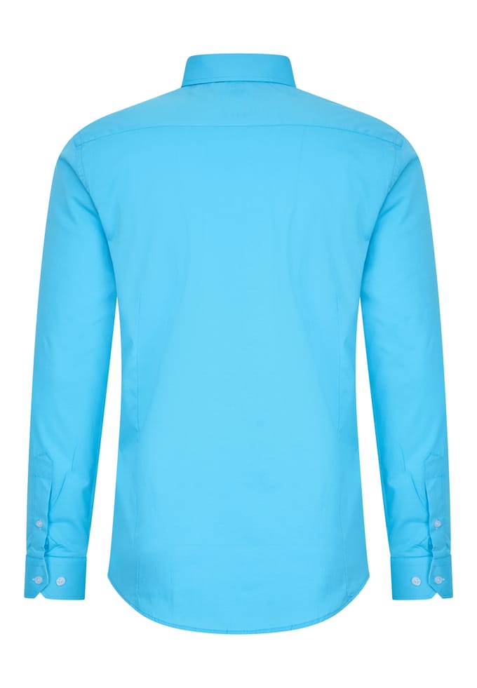 Pastelkleurig overhemd S - 6XL Slim Fit Katoenen stretch