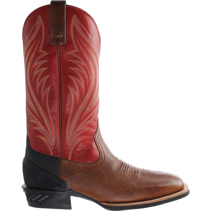 Ariat Catalyst Prime Western Heren Bruin/Rood Laarzen