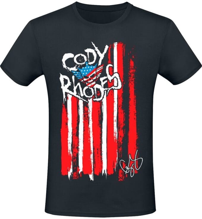 WWE Cody Flag Heren T-shirt - zwart - L