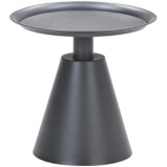 Garden Impressions Zavala bijzettafel diameter 50xh48 cm carbon black