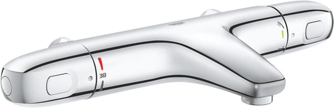 GROHE Grohtherm thermostatische opbouw badmengkraan chroom