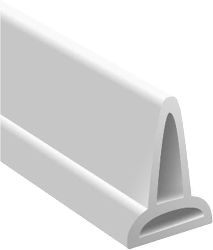 Douche Waterkering - Afdichtstrip Douche - Natte Ruimte Drogen - Buigbaar Waterstop - 2 meter - Wit