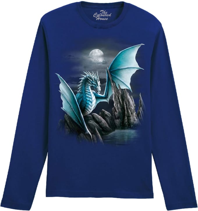 Draak Cameron Dragon The Coloured House Longsleeve T-shirt M
