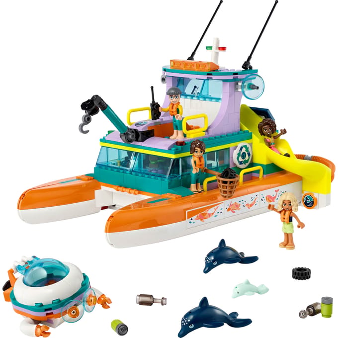 LEGO Friends Reddingsboot op zee Boot Speelgoed Set voor Meisjes en Jongens - 41734