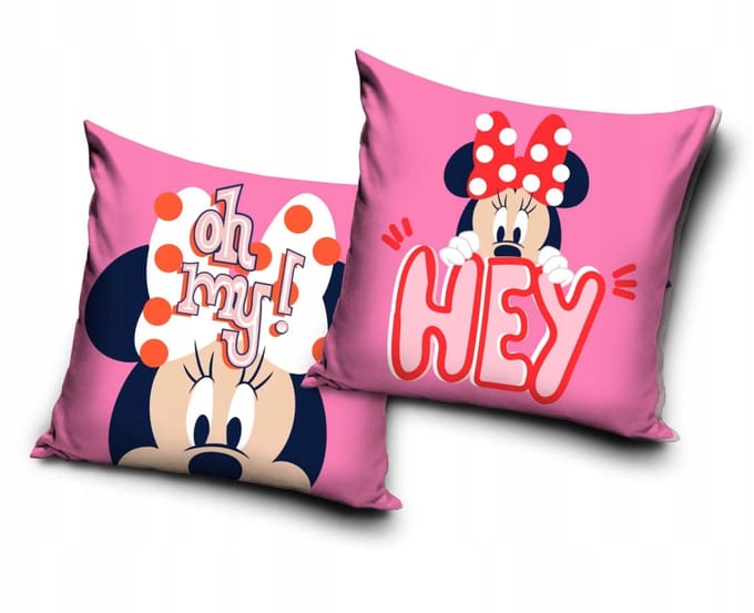 Minnie Mouse Kussensloop 40x40 cm Zacht Velvet Kinderen