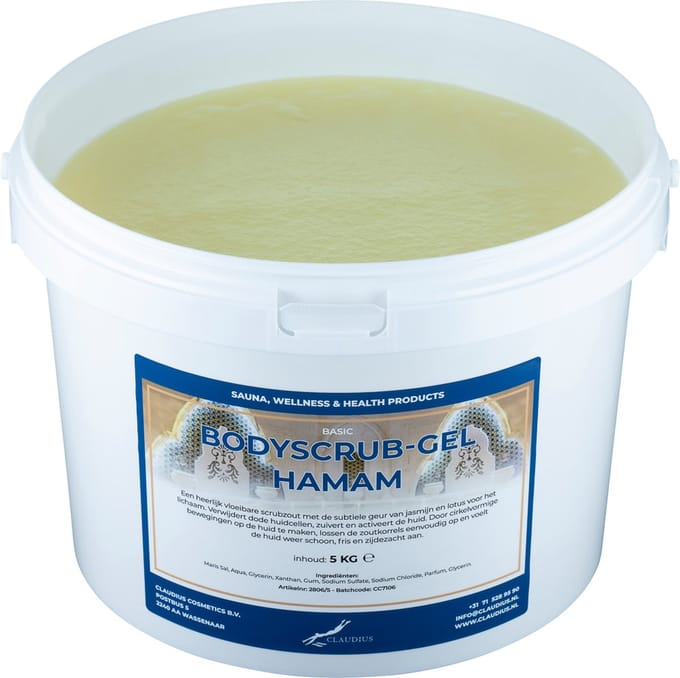 Bodyscrub-gel Hamam 5 KG - Hydraterende Lichaamsscrub