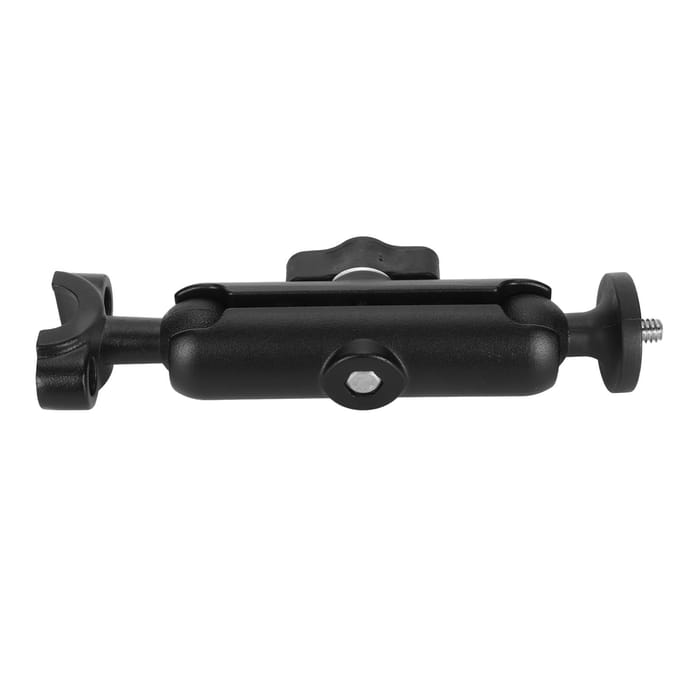 Motorfiets Camera Mount 360 Graden Kogelkop Universele Camera Buis Klem Mount voor Insta360 voor DJI black