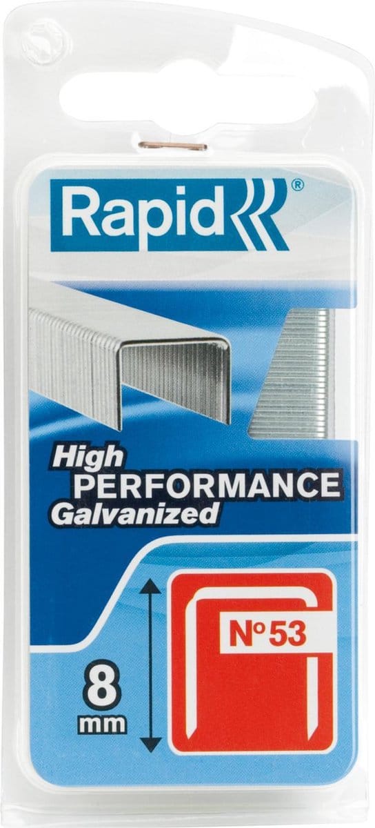 Rapid Dundraadnieten Type 53 - Gegalvaniseerd Staal - 8 mm - 1080 Stuks