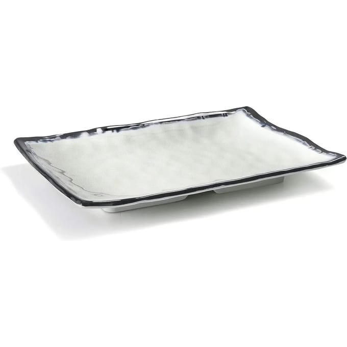 Rechthoekig melamine dienblad Lacor Sea 25,2x17,2x3,6 cm