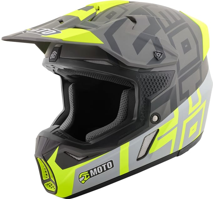 FC-Moto Merkur Flex Motorcross helm -