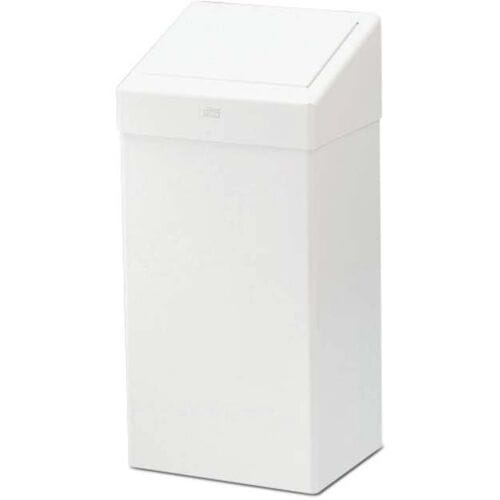 TORK System B1 228000 Afvalbak 50 l Metaal (b x h x d) 341 x 706 x 258 mm Wit 1 stuk(s)