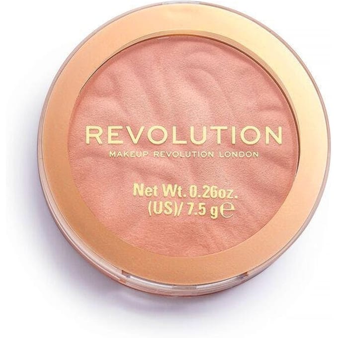 Makeup Revolution - Reloaded Powder Blush - Long Lasting Powder Blush 7.5G Peaches & Cream