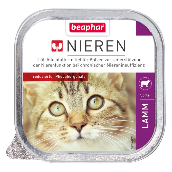 6x100g Beaphar Nierdieet Lam Kattenvoer