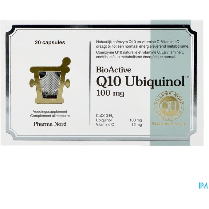 Bioactive Q10 100mg 20 Capsules