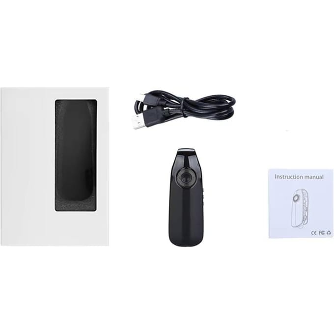 Mini Camera Video Audio Opname Fietsen Video Recorder Bewegingsgeactiveerd Draagbaar Zakformaat Bodycams Loop Opname Mini Camcorder Cam Add 64G Card