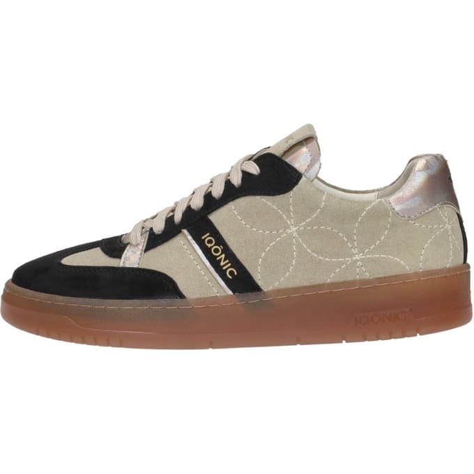 IQÔNIC Sneakers - Dames - Beige - Maat:37