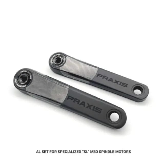 Praxis E-bike Specialized M30 Sl Pedaalarm Zilver 165 mm