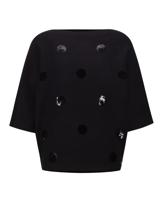 Joseph Ribkoff Lds Top Tops Zwart 263942