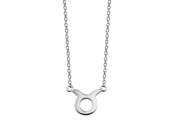 Stier Ketting Zilver Zodiac ZN005S