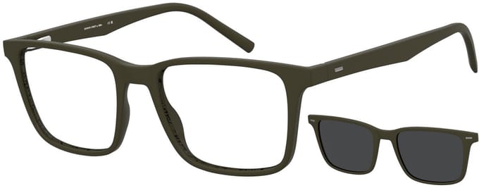 Seventh Street 7A 154/C Matte green 54/18/145 MAN Brilmonturen