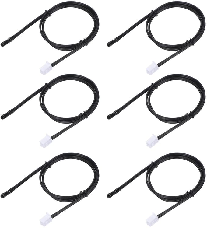 Temperatuursensor Probe - NTC Sensor - Temperatuur Meten - Waterdicht Epoxy - 10K 3950