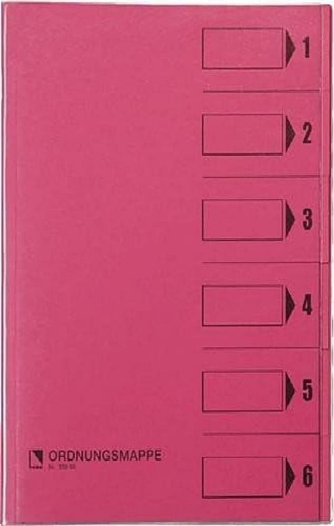 Insteekmap met Beschermhoes voor A4 Documenten - Roze