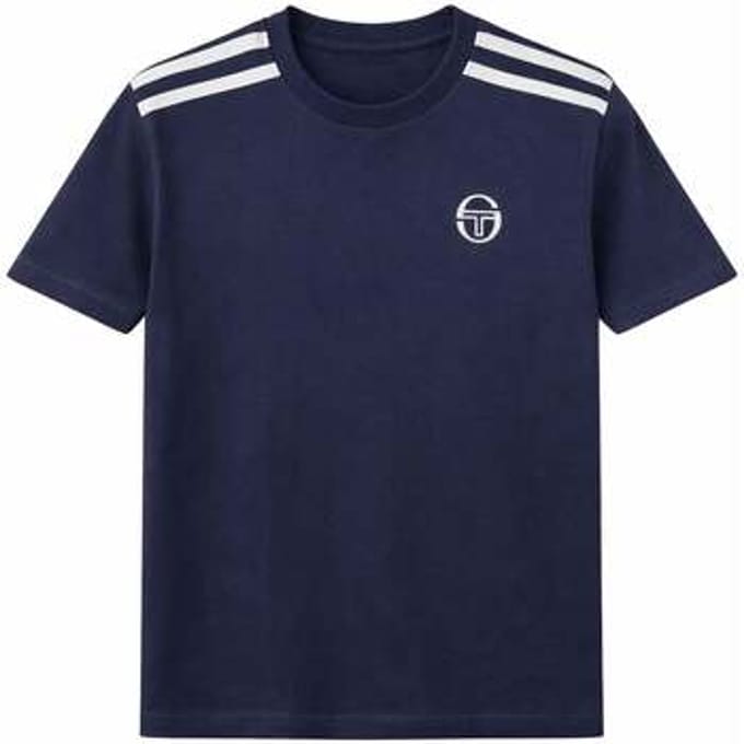 T-shirt Sergio Tacchini Locchi T-Shirt Maritime Blue/White