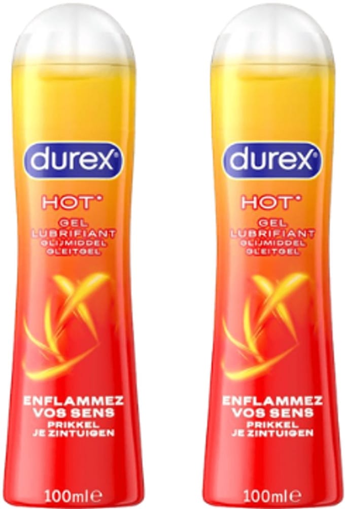 Durex Verwarmende Glijmiddel - 100 ml x2