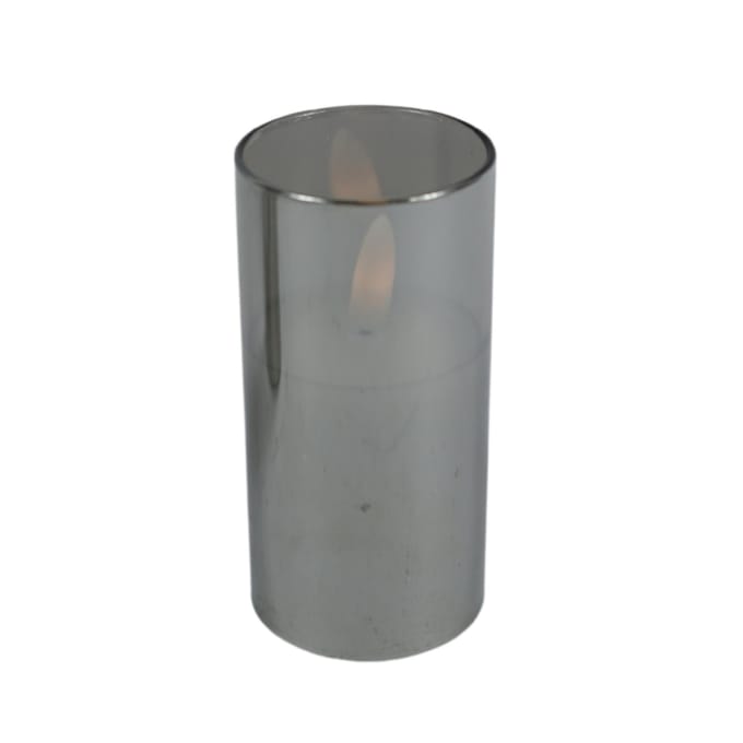 Led kaars timer op batterij 10 cm