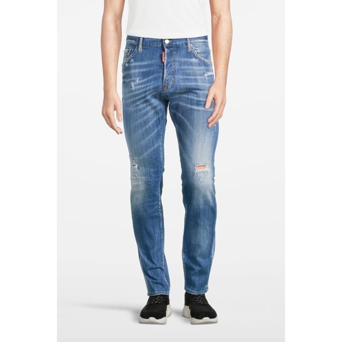 Dsquared2 Cool Guy Jeans Blue Größe: 52 | Slim Jeans Outlet | Herren | Blau