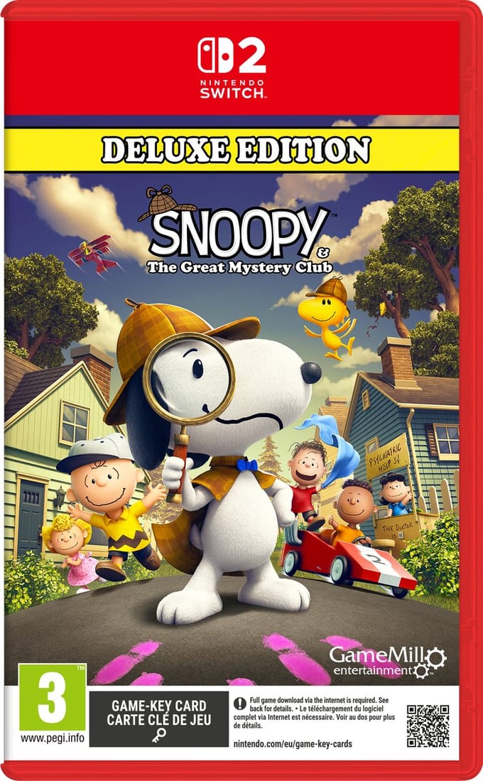 Snoopy & The Great Mystery Club (Deluxe Edition) - Nintendo Switch 2 - Adventure