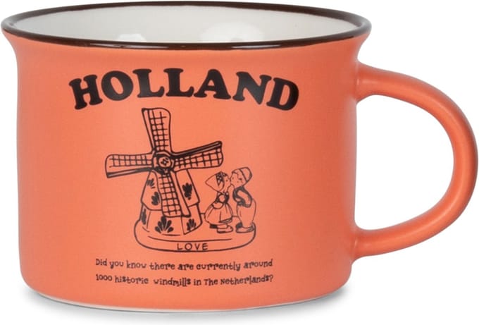 Memoriez - Mok - Holland - Mat oranje