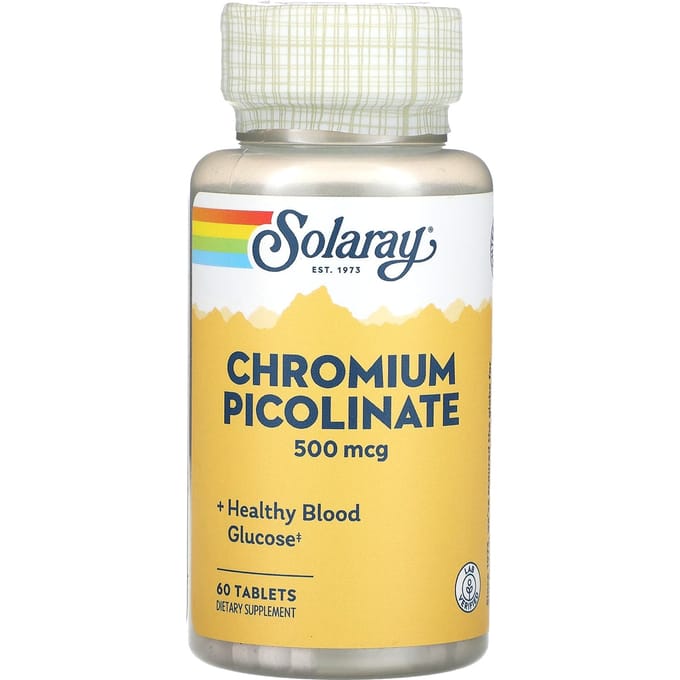 Chroompicolinaat, 500Mcg, 60 Tabletten