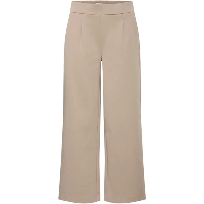b.young - BYRIZETTA WIDE PANTS CROPPED - Dames - Regular fit jeans