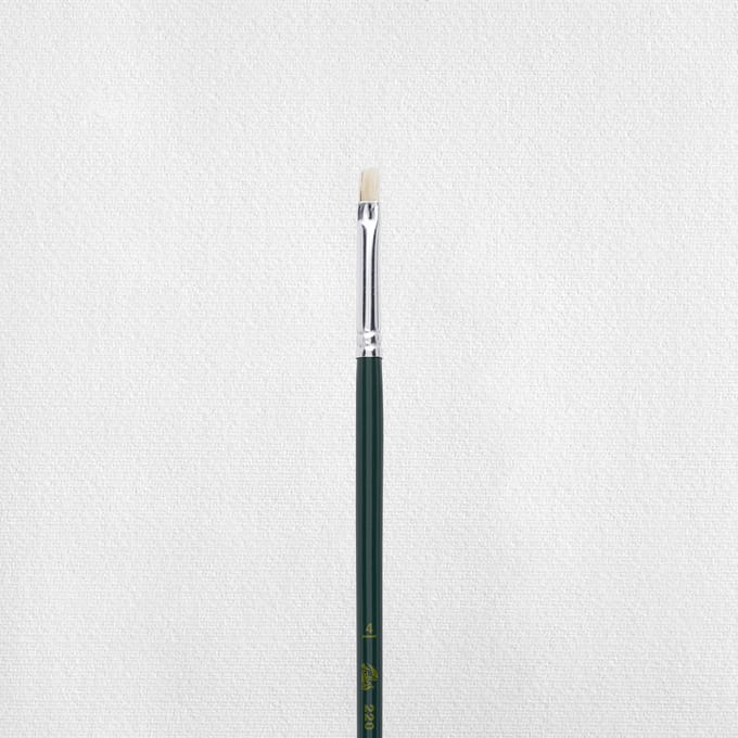 Talens Olie en acryl Penseel Serie 220 varkenshaar Nr 4