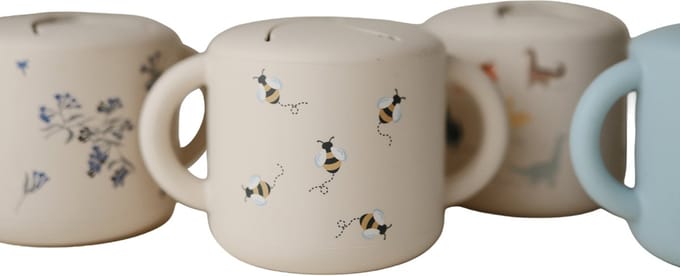 Mushie Snackbeker - Snack Cup - Bees