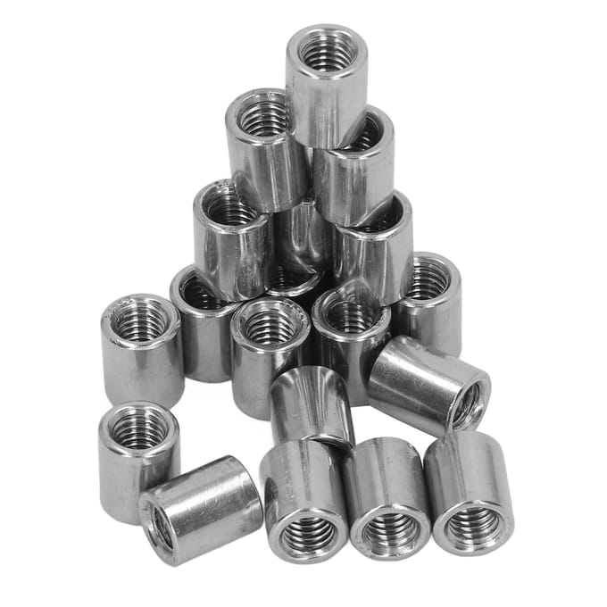 20 stuks M8 binnendraad koppelmoer kit roestvrij staal robuuste draadkoppelmoer kit voor