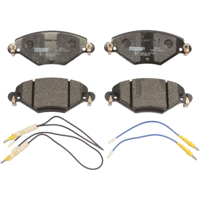 Remblokset FERODO FDB1411, voor