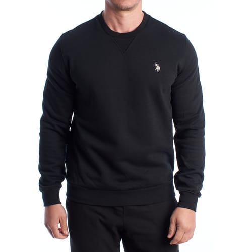 Herren-Fleece-Sweatshirt mit Rundhalsausschnitt US42187035