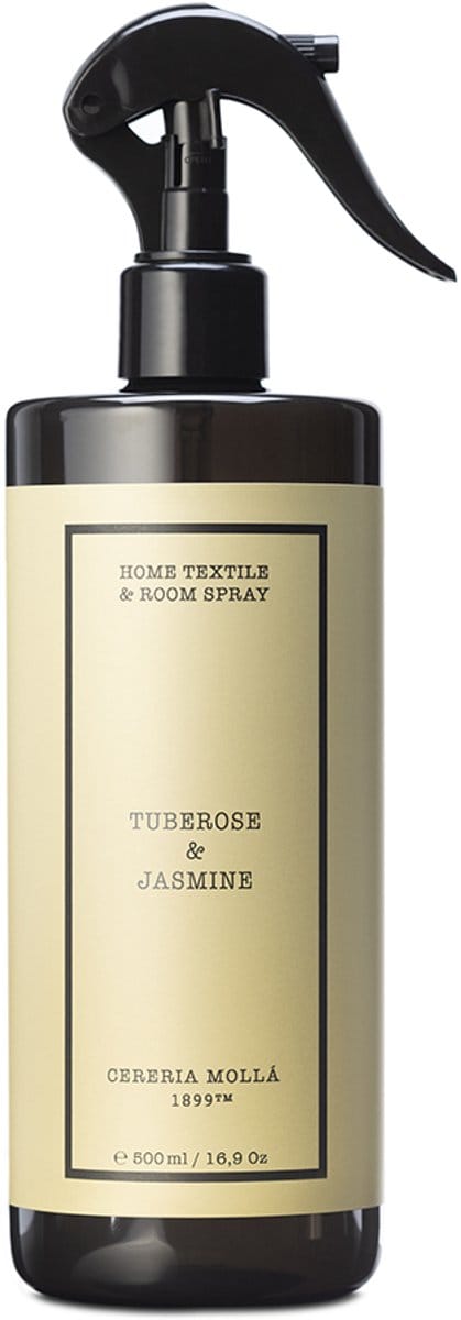 Cereria Mollà 1899 - Home Textile Spray - Tuberose & Jasmine - 500 ml