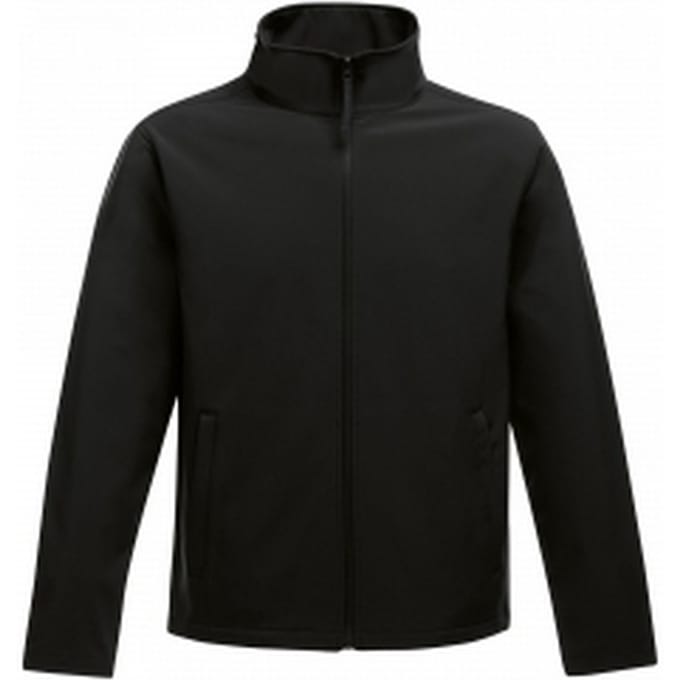Regatta - Heren Ablaze Printable Softshell Jas (Zwart/Zwart)