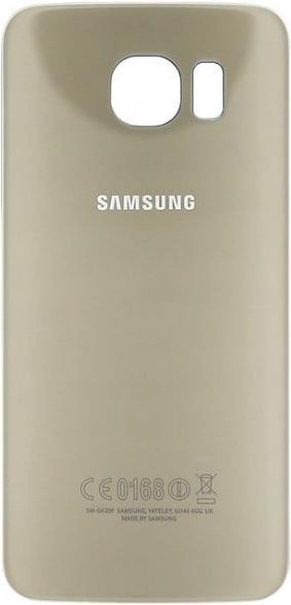 Samsung Galaxy S6 Batterij Cover Goud  - originele kwaliteit