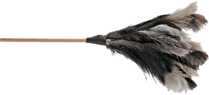 Sorex Plumeau - struisvogelveren - 40 cm - afstoffen