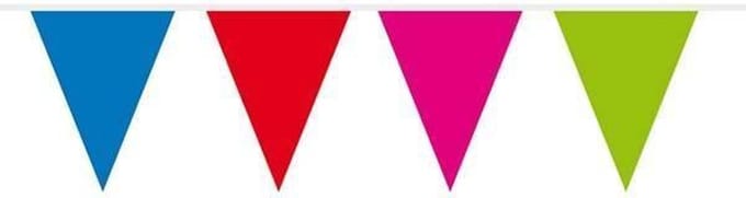 Wefiesta Vlaggenlijn 10 Meter 20 X 30 Cm Polyetheen