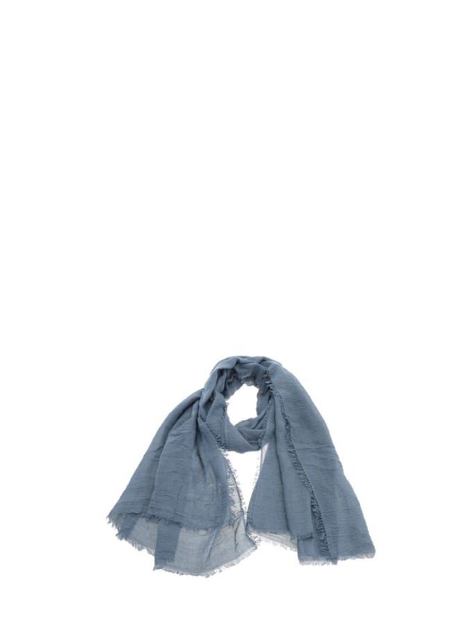 Sjaal - Burano - Blauw - Dames -Viscose - Zomers -Lichtgewicht
