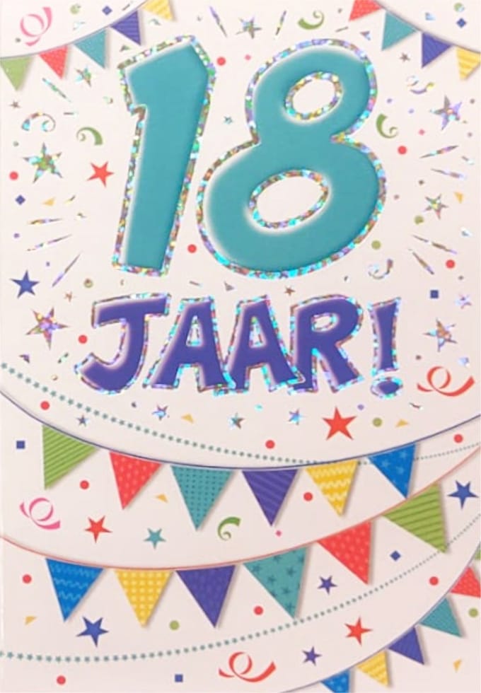 Kaart - That funny age - 18 jaar - TFA023