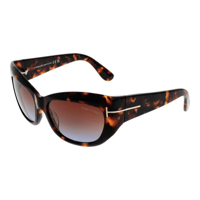 Tom Ford FT1065/S 52F Zonnebril - Dames - Bruin