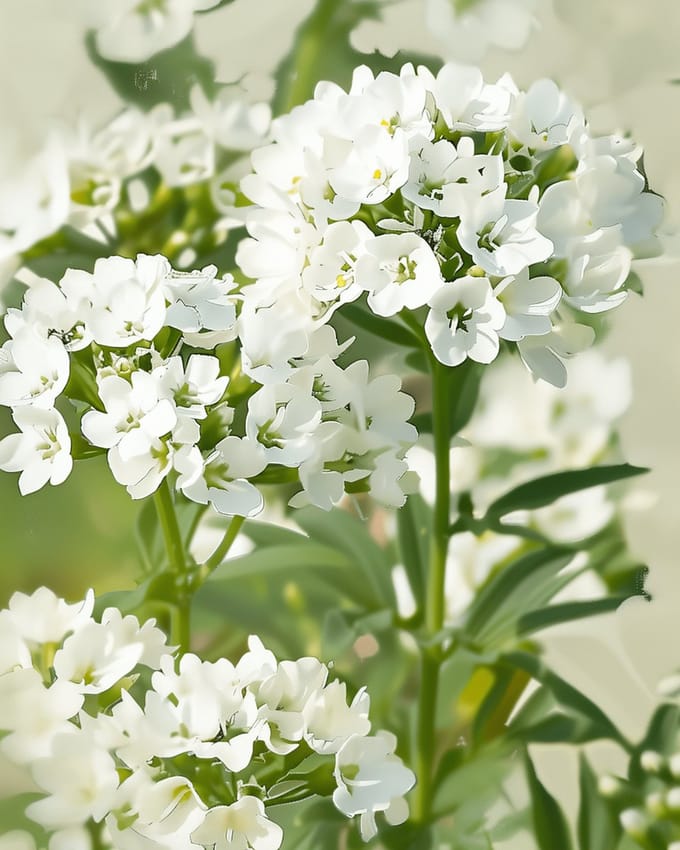 2 sets - Scheefbloem Zaden Organic Iberis Amara Empress Wit Eenjarig
